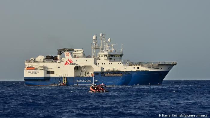 Mittelmeer | Rettungsschiff Geo Barents von Ärzte ohne Grenzen
