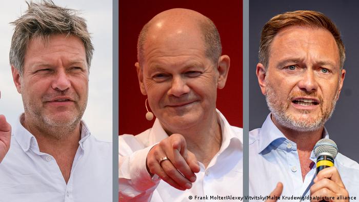 Robert Habek (Zeleni), Olaf Šolc (SPD) i Kristijan Linjdner (FDP)