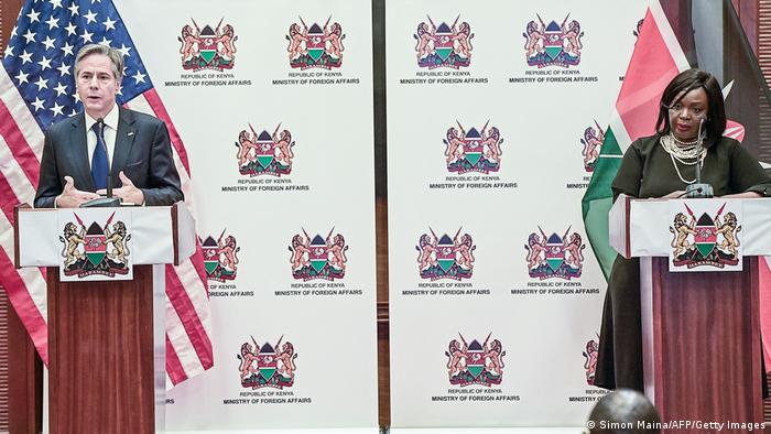Kenia Besuch des US-Außenministers Blinken