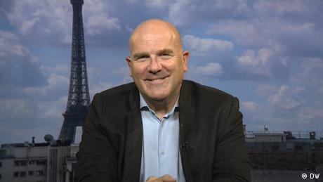 Bruno Bonnell, French MP of the LREM party, in a DW Conflict Zone interview