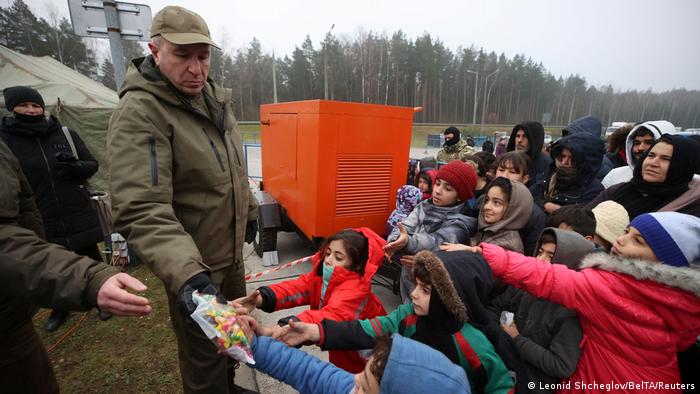 Belarus Grenze zu Polen | Migranten