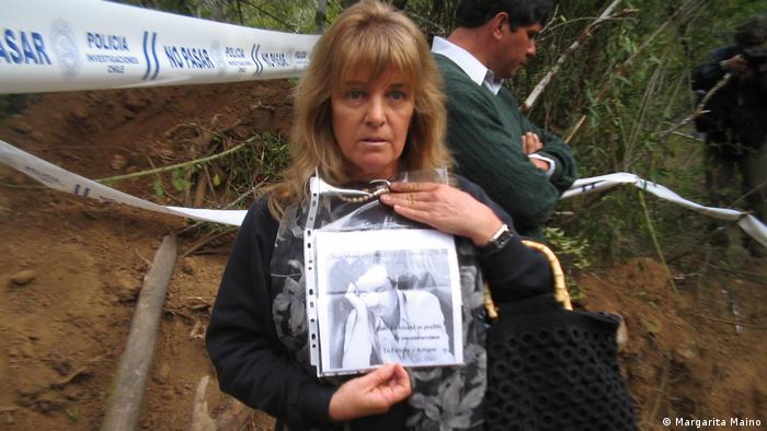 Margarita Maino, hermana de Juan Maino, detenido y desaparecido en Colonia Dignidad en 1976.