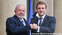 Macron y Lula conversan de riesgos sobre la democracia