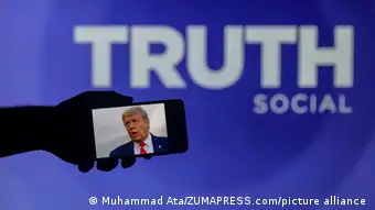 After Twitter banned his account, Mr. Trump founded his own platform Truth social