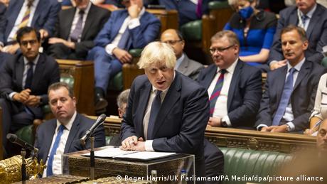 Großbritannien London | Parlament | Boris Johnson