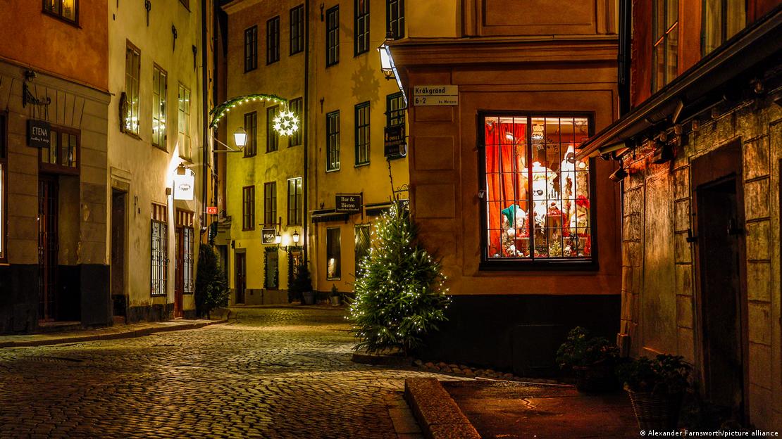 Rrugicat piktoreske të qendrës historike të Stokholmit
