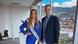 Miss Universe Germany 2021, Hannah Seifer y Peter Ptassek, embajador de Alemania en Colombia, aquí en la sede de la embajada en Bogotá Miss Universe Germany 2021, Hannah Seifer y Peter Ptassek, embajador de Alemania en Colombia, aquí en la sede de la embajada en Bogotá