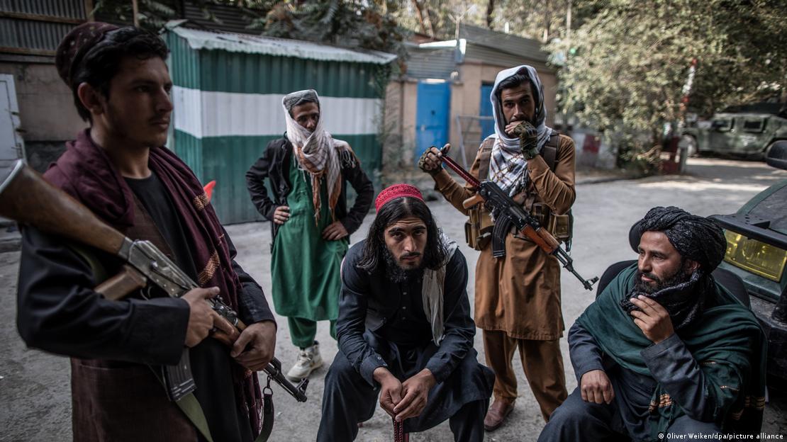 Membros da Talibã em Cabul