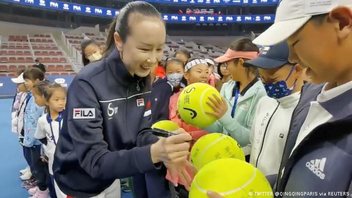 China chinesische Tennisspielerin Peng Shuai