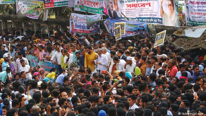 Bangladesch Premierminister Khaleda Zia Proteste 