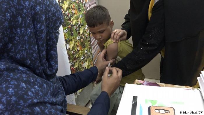 Pakistan | Impfung gegen Masern und Röteln in Karatschi