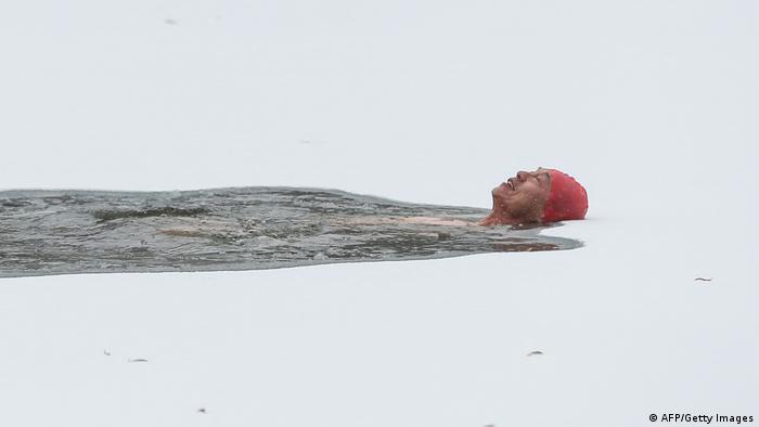 China | Winterschwimmen in Shenyang