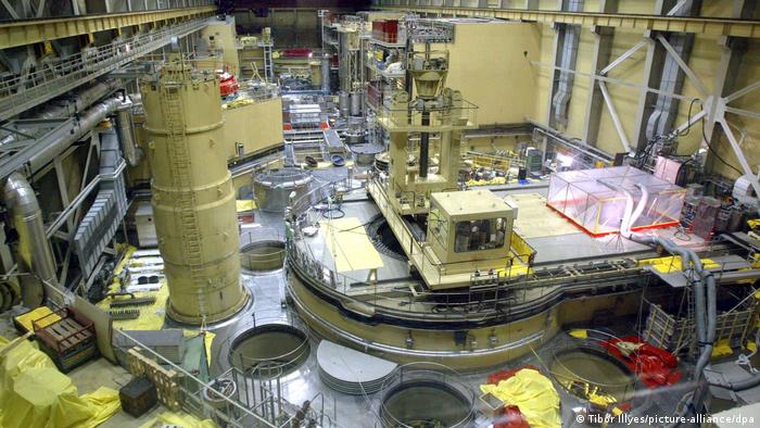 Inside Paks nuclear power plant