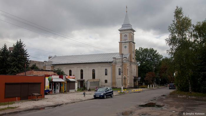 Колишня німецька кірха у Коломиї