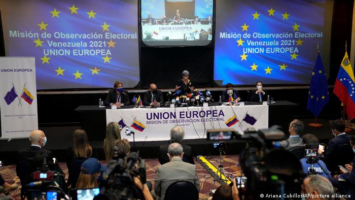 Misión de Observación Electoral de la Unión Europea en Venezuela.