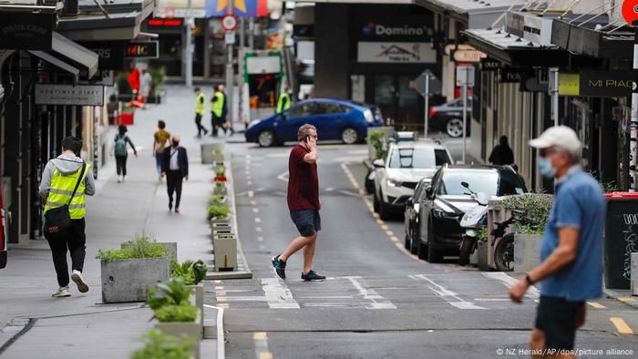 Neuseeland | Passanten im Zentrum von Auckland Neuseeland | Passanten im Zentrum von Auckland