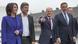 Olaf Scholz points toward the camera while flanked by Annalena Baerbock, Robert Habeck and Christian Lindner before the presentation of the new German governing coalition deal Olaf Scholz points toward the camera while flanked by Annalena Baerbock, Robert Habeck and Christian Lindner before the presentation of the new German governing coalition deal
