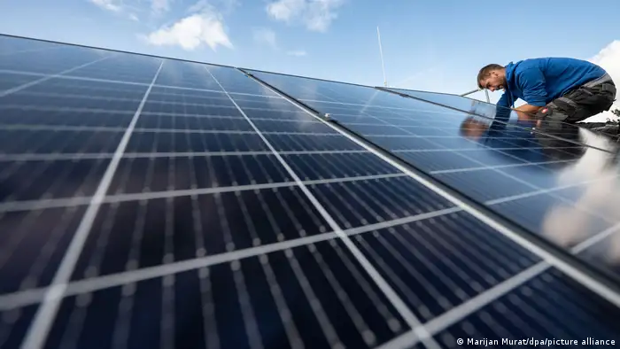 目前德國安裝的太陽能設施材料絕大部分從中國進口