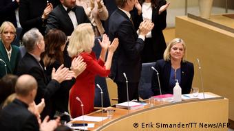 Magdalena Andersson tritt am Tag ihrer Wahl zur Ministerpräsidentin unmittelbar zurück