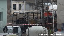 24.11.2021
A view of the burned out bus involved in a crash, stored in a investigation service warehouse, in the town of Pernik, Bulgaria, Wednesday, Nov. 24, 2021. Bulgaria and North Macedonia have began periods of national mourning in honor of the victims of a bus crash that killed 45 people and injured six others. The accident occurred Tuesday while the bus was traveling through Bulgaria carrying tourists to neighboring North Macedonia. (AP Photo)