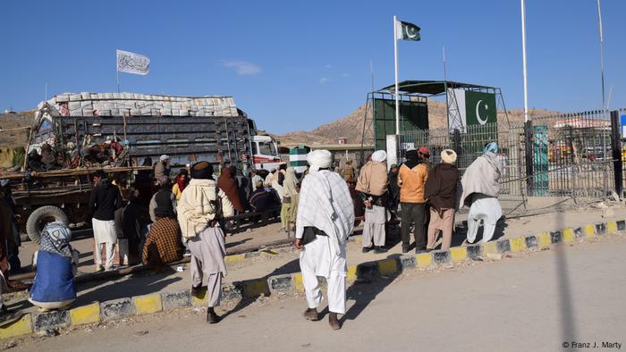 The Angoor Ada crossing is relatively less chaotic than other major Afghanistan-Pakistan border posts