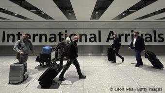 UK London | Heathrow Airport | Neue Coronavirusvariante