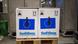 Boxes with EU flags containing COVID-19 vaccines Boxes with EU flags containing COVID-19 vaccines