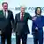 Лідери німецького коаліційного уряду Крістіан Ліндер (ВПН, ліворуч), канцлер Олаф Шольц (СДПН), Анналена Бербок та Роберт Габек (Зелені)