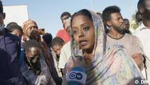 Demonstrantin im Sudan
Ort: Khartoum, Sudan
Schlagwörter: Sudan, Khartoum, Proteste,
Sendedatum: 26.11.2021
Rechte: DW-eigen