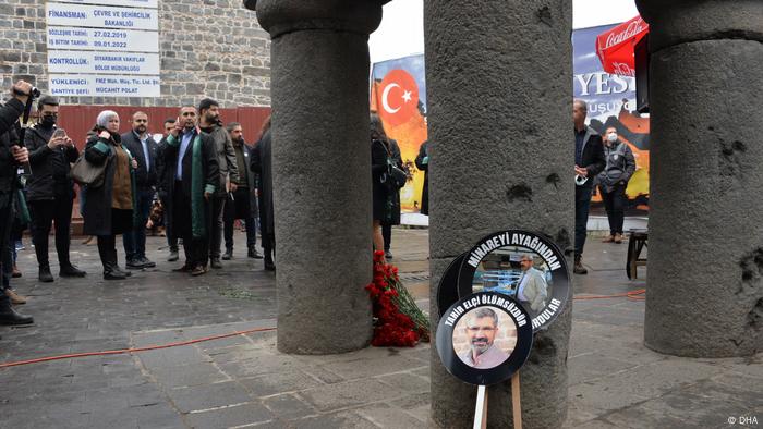 Türkei Diyarbakir, 6. Todestag von Tahir Elci