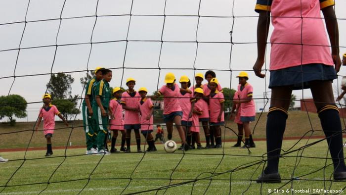 Südafrikanische Nationalspielerinnen Girls & Football SA