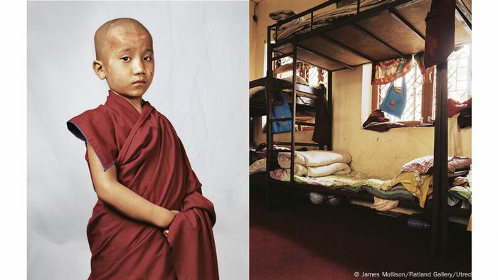 Десетгодишният Шерап живее в един манастир в Непал. Той спи в обща стая с още 79 други момчета, които се обучават за монаси. Те спят на двуетажни легла и разполагат с малко лични вещи. Родителите на Шерап са го изпратили в манастира, защото вярват, че когато един от синовете стане монах, това носи щастие на цялото семейство. 
