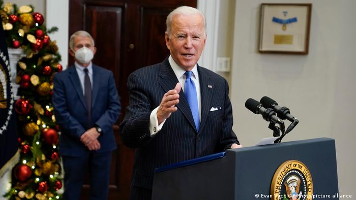 Biden: Tarde o temprano también se confirmarán casos de Ómicron en EE. UU.