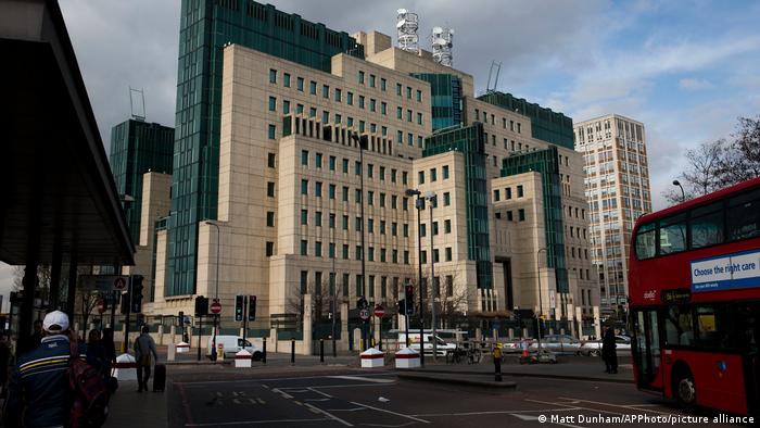 MI6 building in London