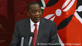 L'ancien président kenyan Uhuru Kenyatta