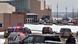 Police cars outside a school