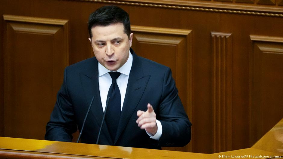 Präsident der Ukraine warnt vor Panikmache