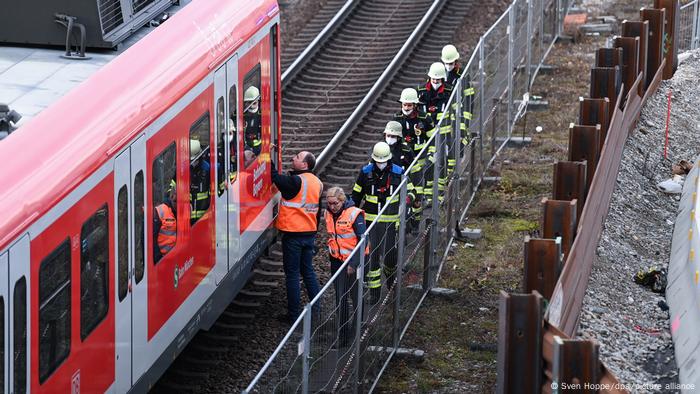 Deutschland | München Explosion an Donnersbergerbrücke