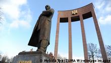 Urkaine Denkmal für Stepan Bandera