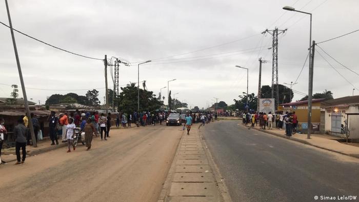 Angola Taxi-Streik in Cabinda
