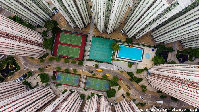 Hongkong | Kowloon Bay | Hochhäuser Wohnsiedlung