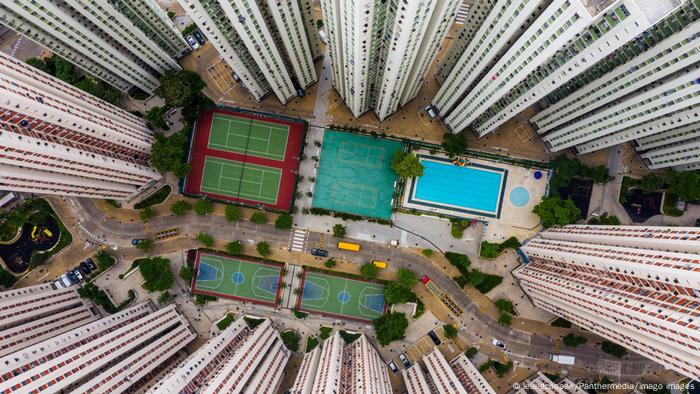 Hongkong | Kowloon Bay | Hochhäuser Wohnsiedlung