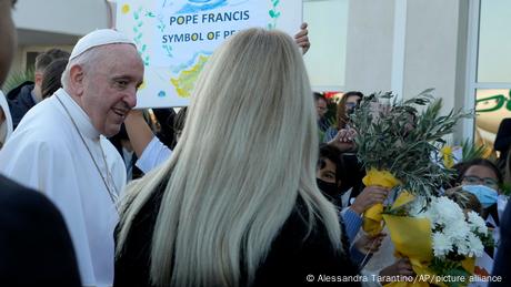 In Cyprus, Pope Francis