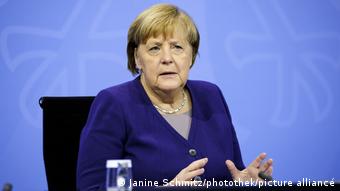 Экс-канцлер ФРГ Ангела Меркель в Берлине