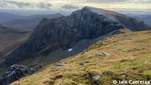 Los cazadores de nieve de Escocia rastrean el deshielo de las montañas