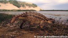 Chile: descubren una nueva especie de dinosaurio acorazado con una peculiar arma en su cola