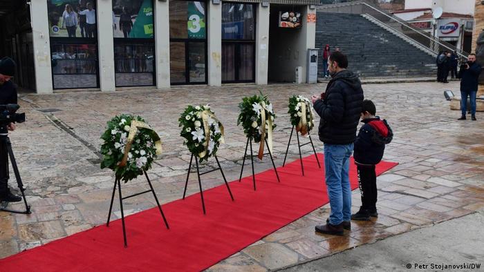 Nord-Mazedonien Skopje | Gedenken an Opfer Busunglück in Bulgarien