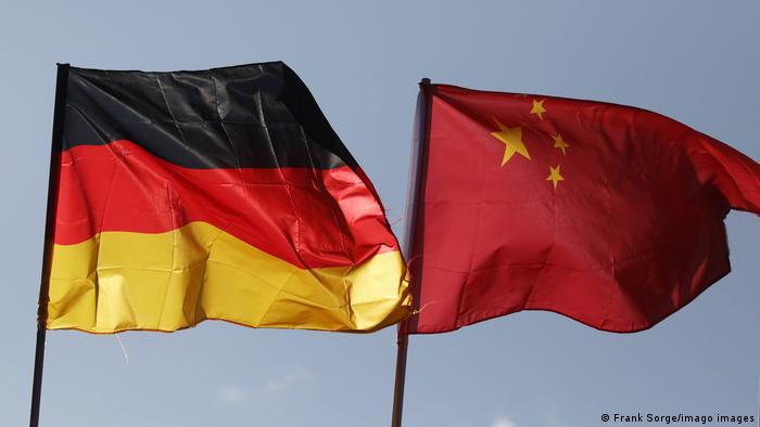 Flaggen Deutschland China