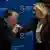 Viktor Orban kissing the hand of Marine Le Pen