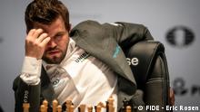 FIDE World Championship Schachturnier mit Magnus Carlsen